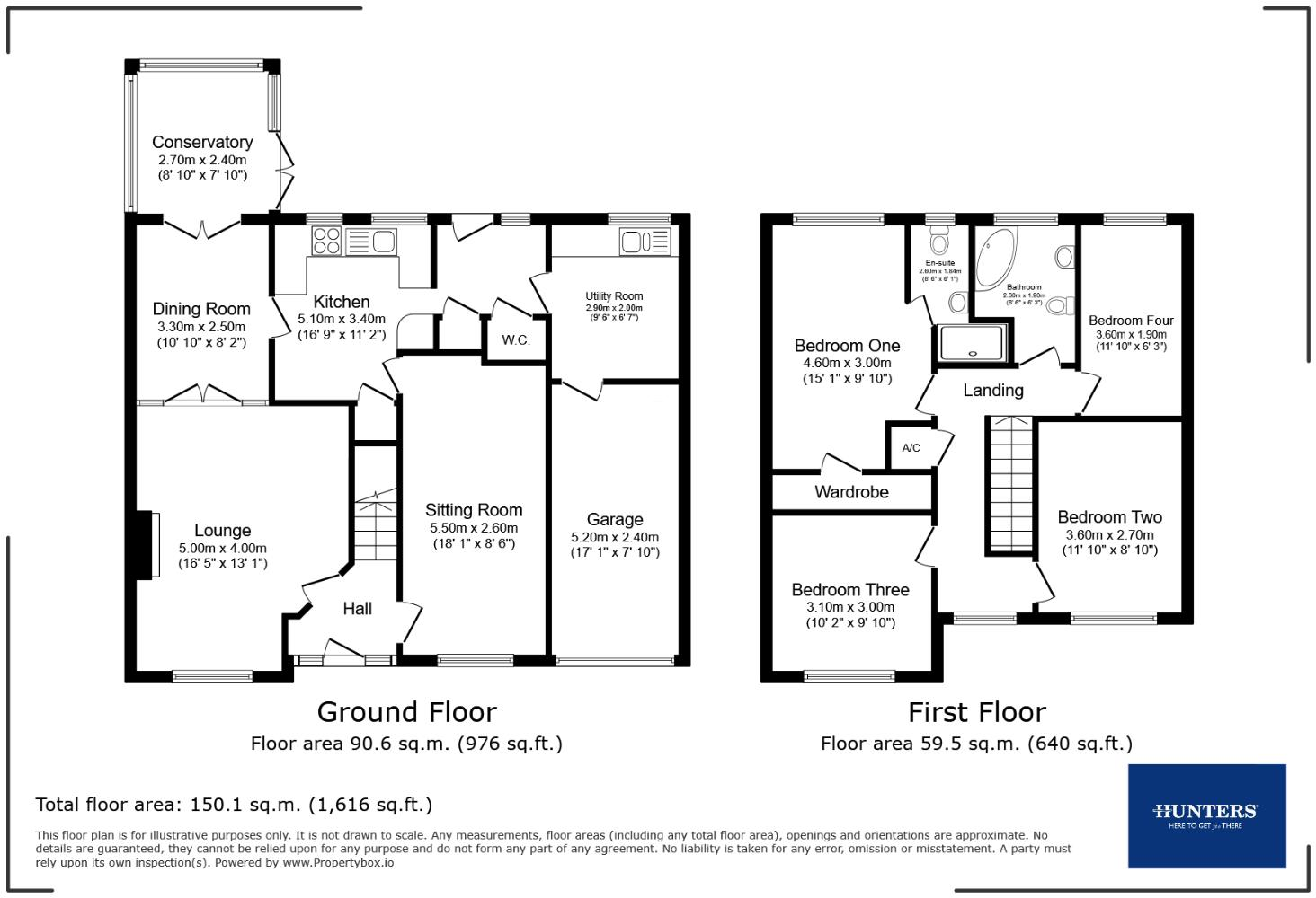 Durham Avenue, Grassmoor, Chesterfield, S42 5DL floorplan