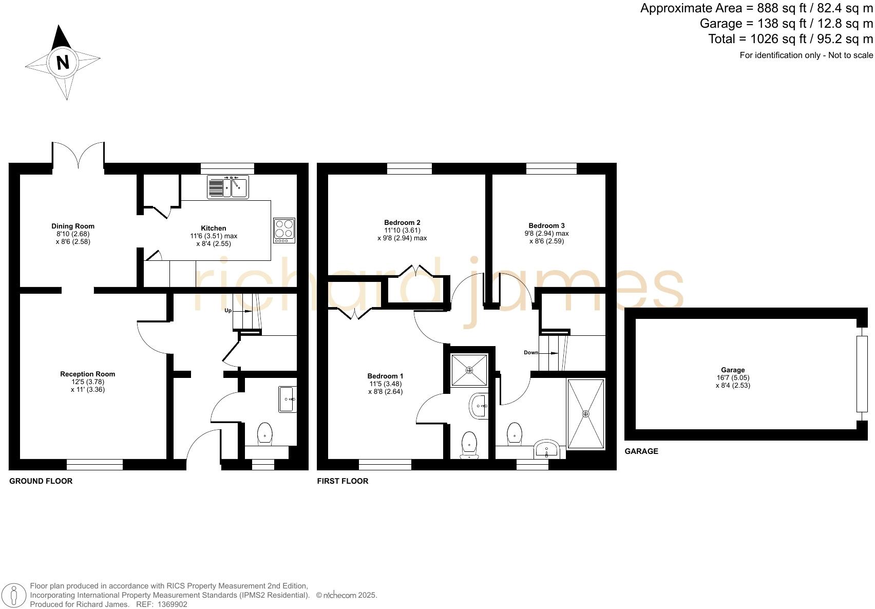 Hartington Road, Oakhurst, Swindon, SN25 floorplan