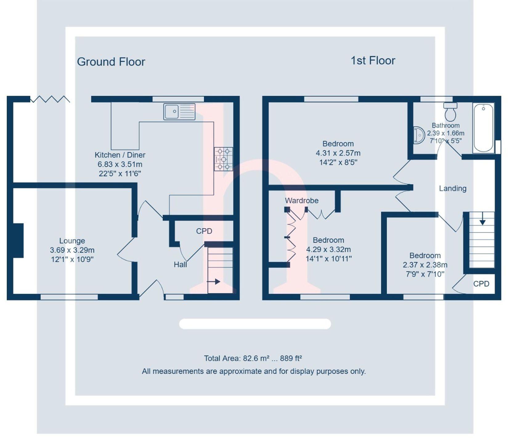 Shortfield Road, Wirral, CH49 floorplan