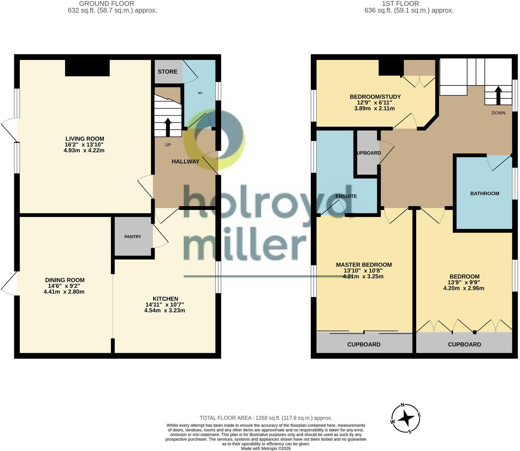 Chevet Park Court, Sandal, WF2 floorplan