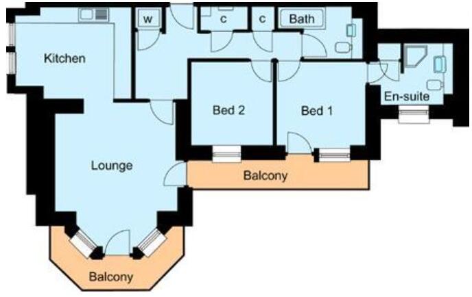 Granville Point, Granville Road, Ilfracombe, North Devon, EX34 floorplan
