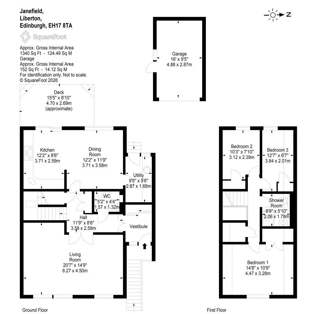 13 Janefield, Edinburgh, EH17 8TA floorplan