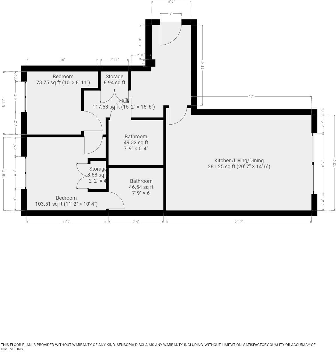 William Jessop Way, Liverpool, Merseyside, L3 floorplan