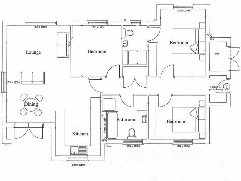 1 Bennetts Mill Close, Woodhall Spa floorplan