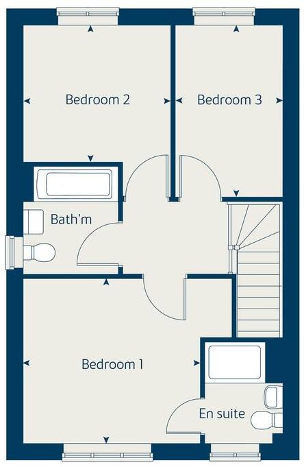 Greenwell Park, Garforth, West Yorkshire, LS25 floorplan