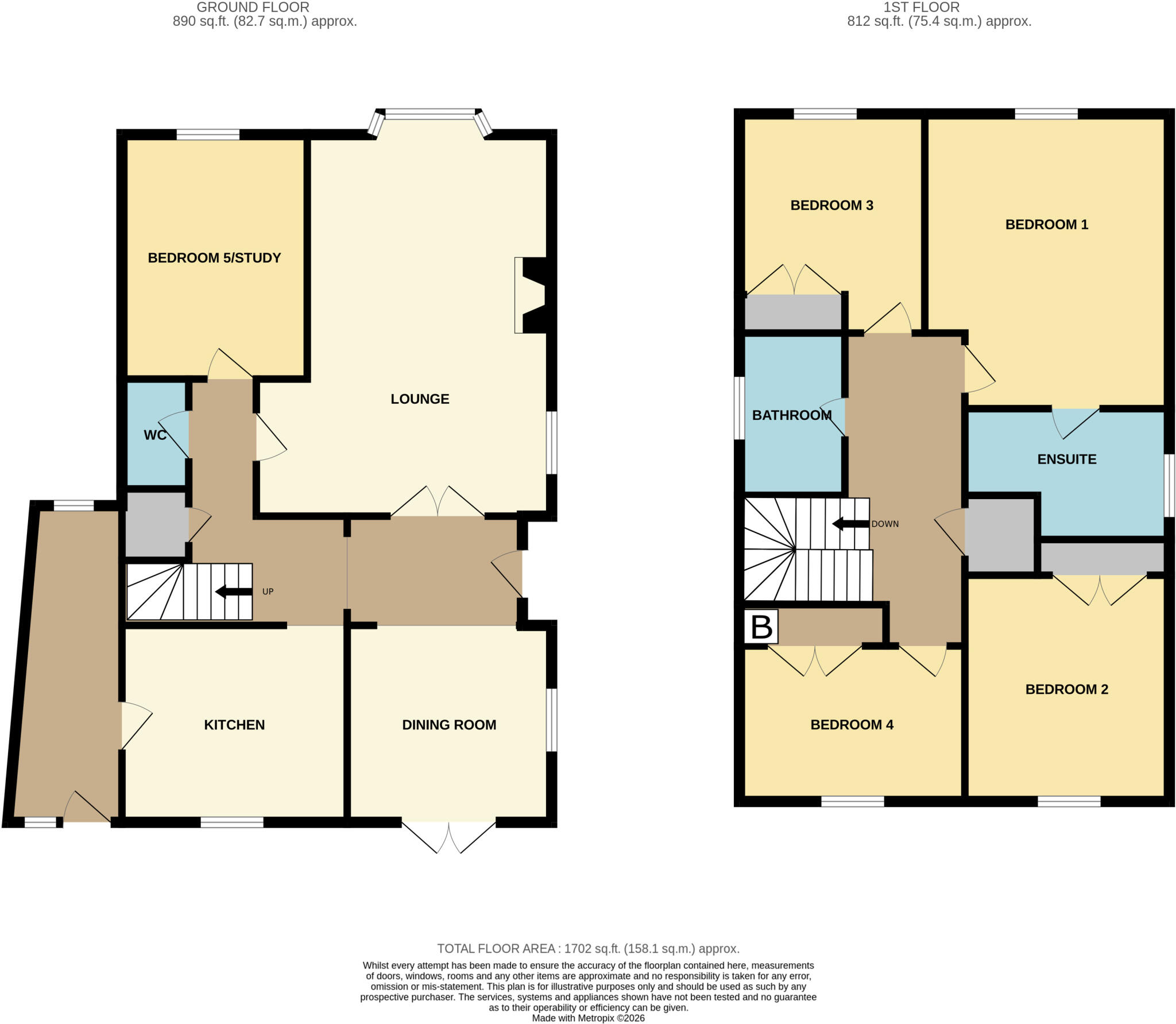 Berrow Road, Burnham on Sea, Somerset, TA8 floorplan