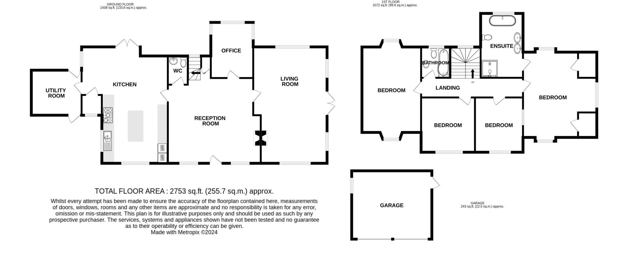 Off Huggetts Lane, Eastbourne, BN22 0LJ floorplan