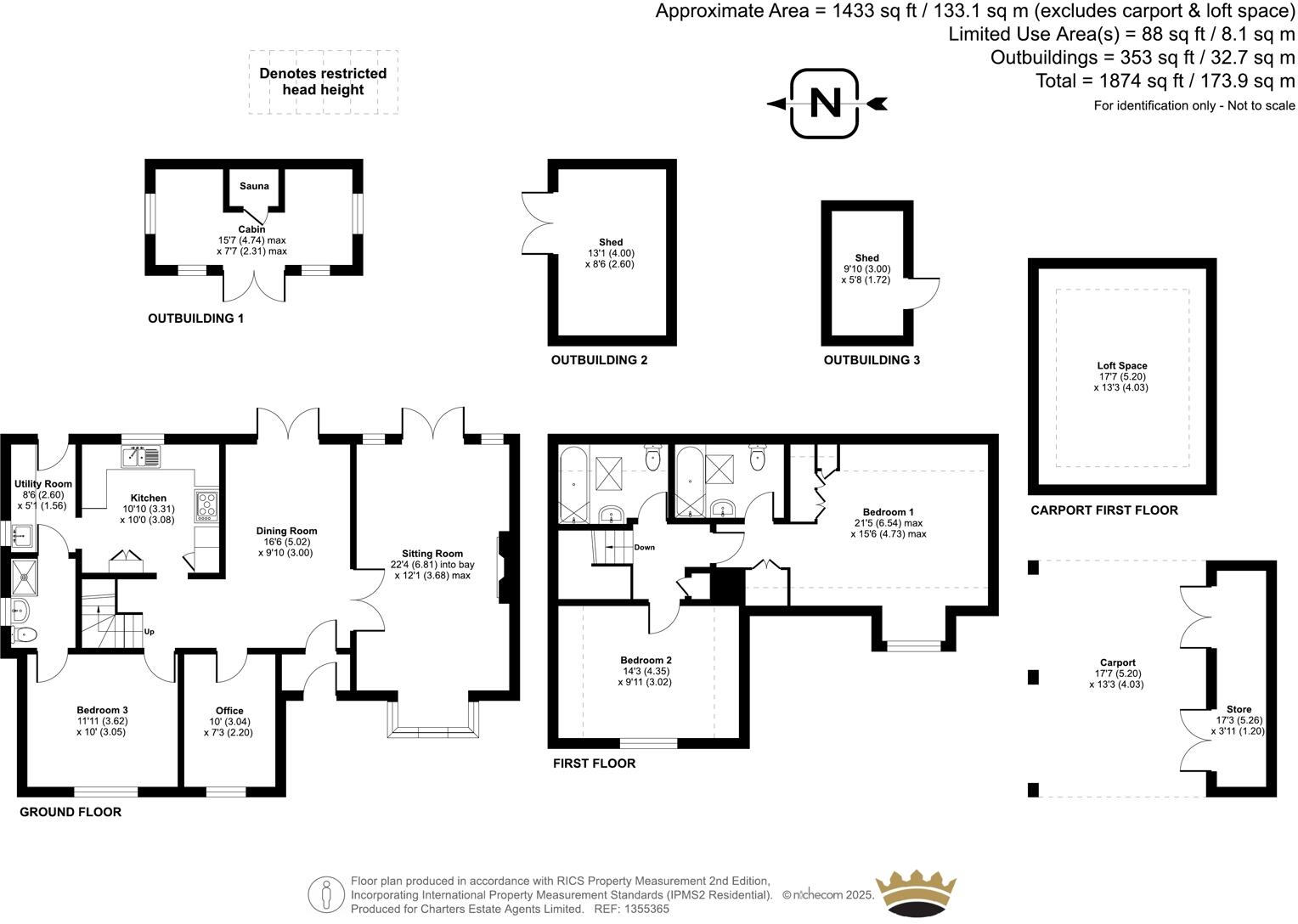 Sandy Lane, Waltham Chase, Southampton, Hampshire, SO32 floorplan