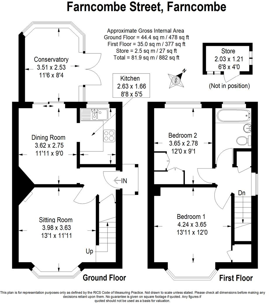 Farncombe Street, *** No Onward Chain*** floorplan
