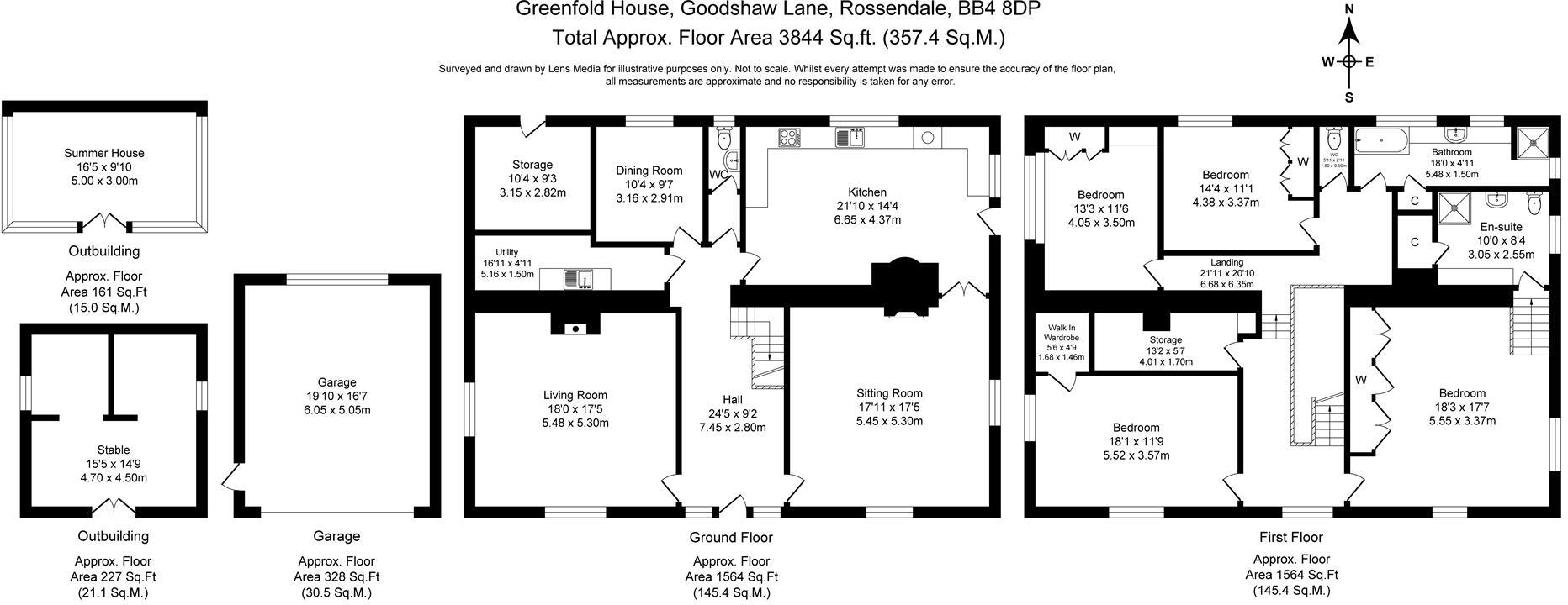 Goodshaw Lane, Rossendale floorplan