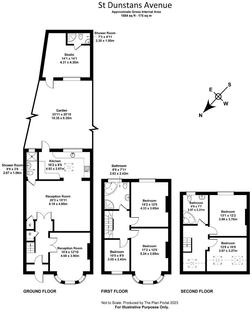 St. Dunstans Avenue, Acton W3 floorplan