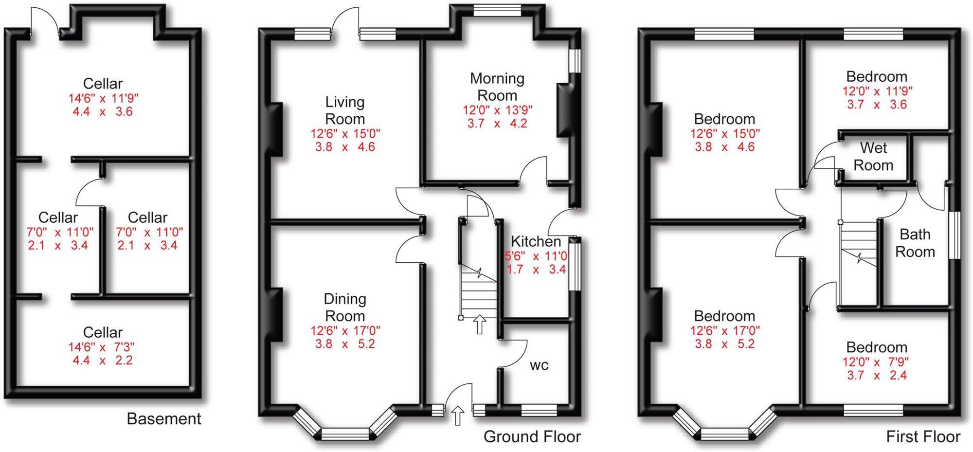 Bramhall Lane South, Bramhall, SK7 floorplan