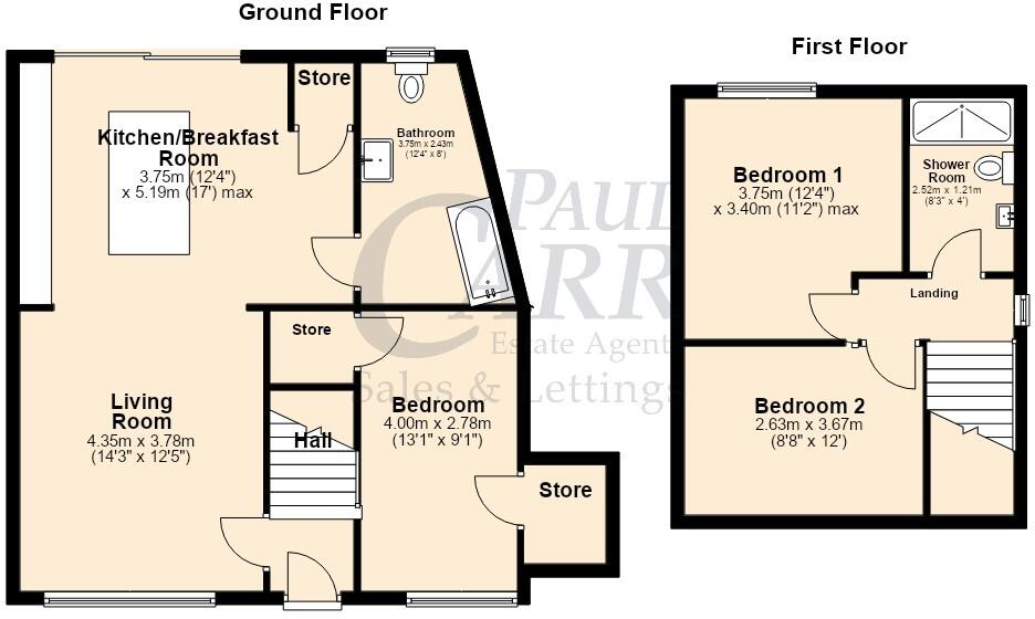 New Street, Burntwood, Chasetown, WS7 3XY floorplan