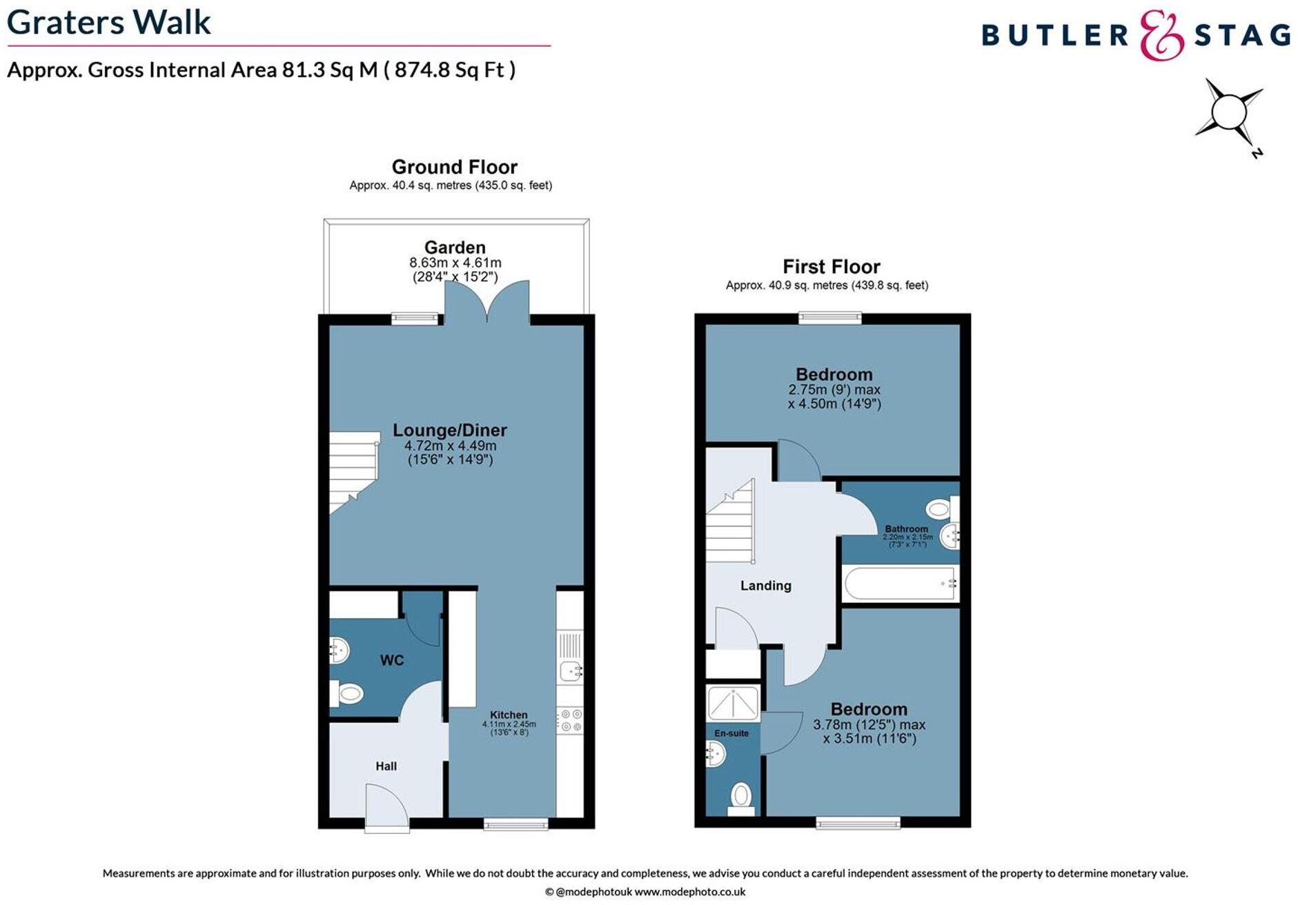 Graters Walk, Bishops Stortford, CM23 floorplan