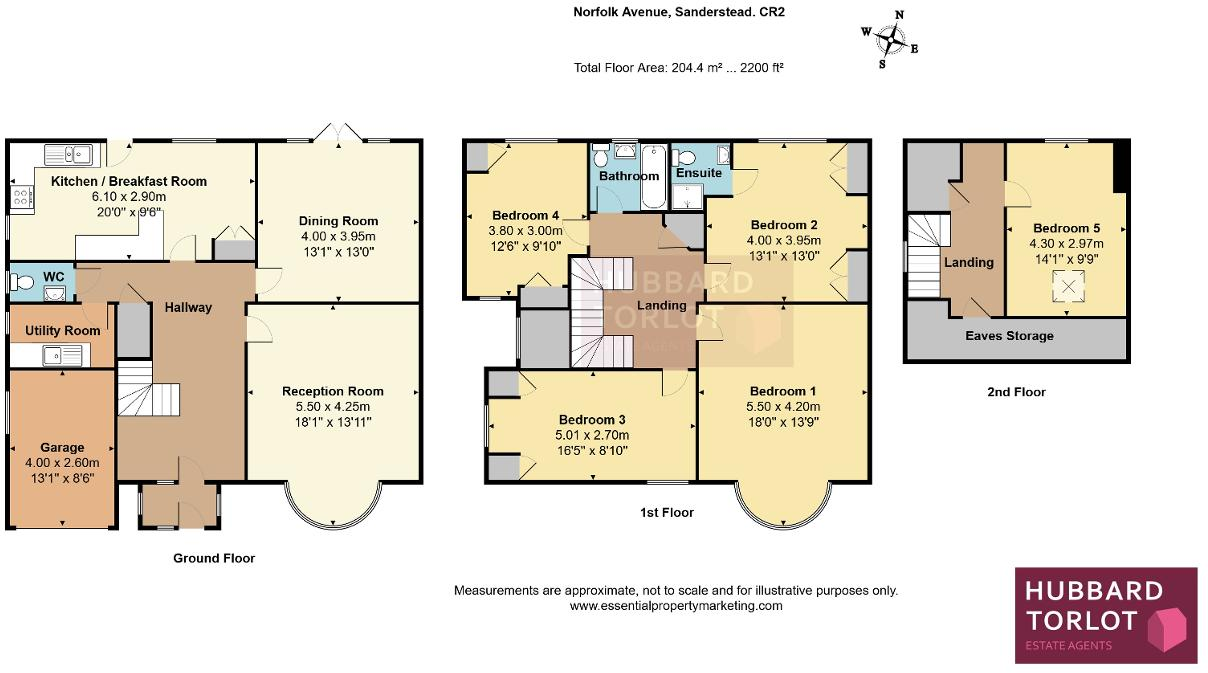 Norfolk Avenue, Sanderstead, Surrey, CR2 8BS floorplan