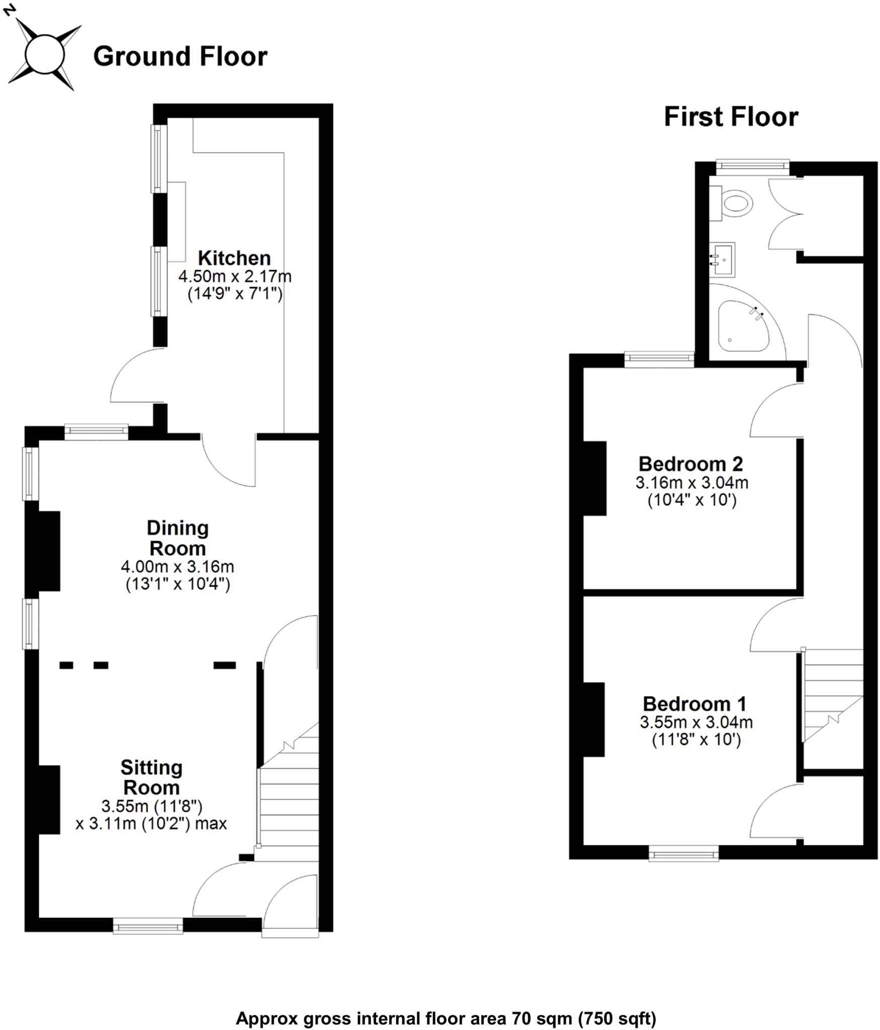 Stoney Common, Stansted Mountfitchet, Essex, CM24 floorplan