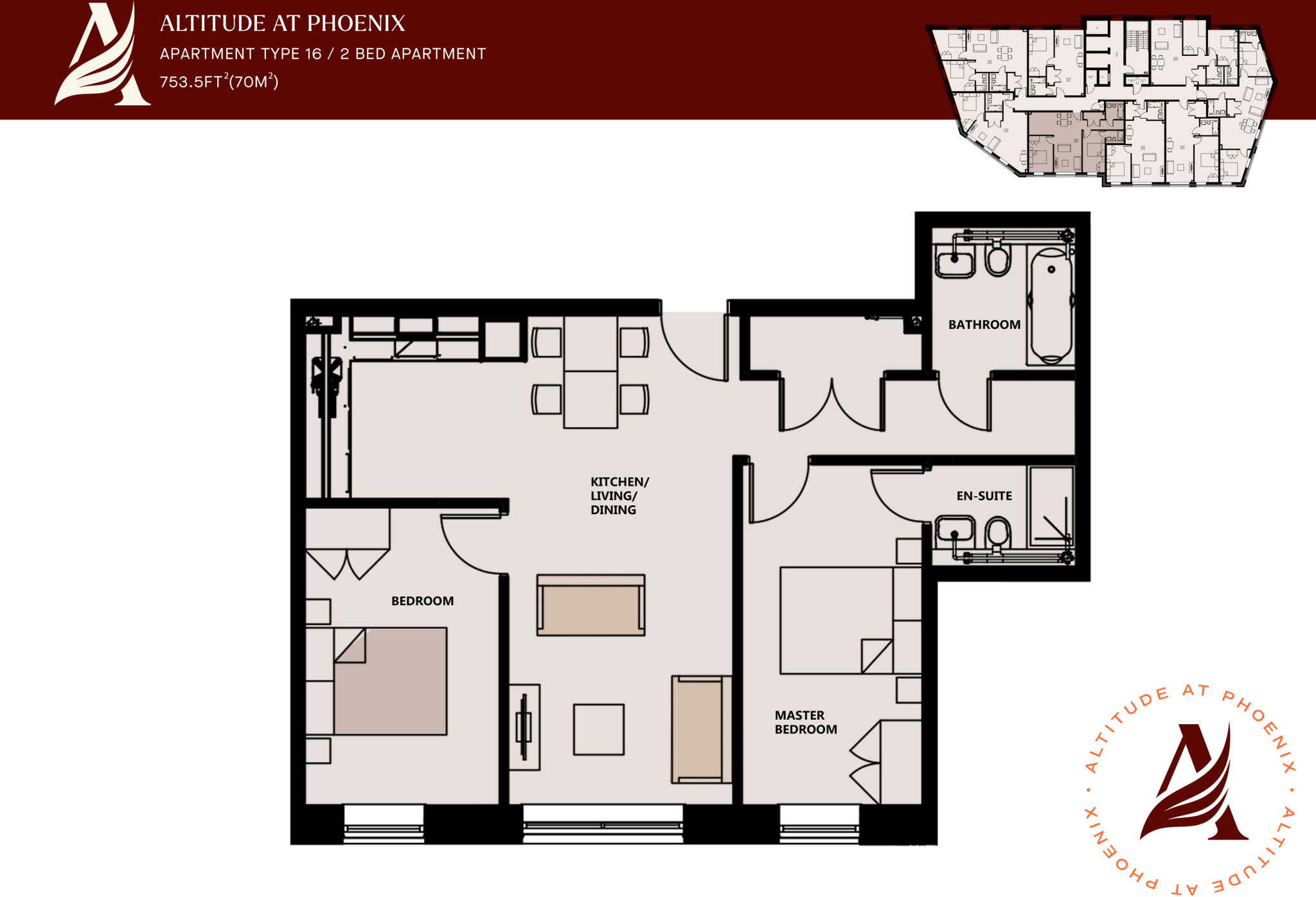 Phoenix, Saxton Lane, Leeds floorplan