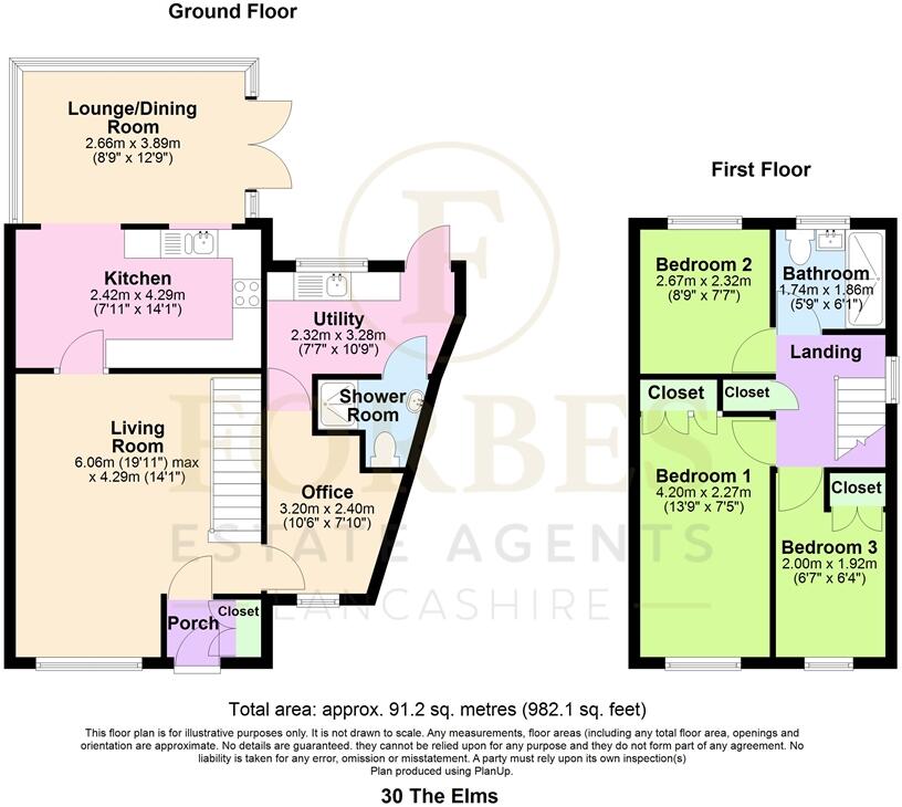 The Elms, Clayton-le-Woods, Chorley, PR6 floorplan