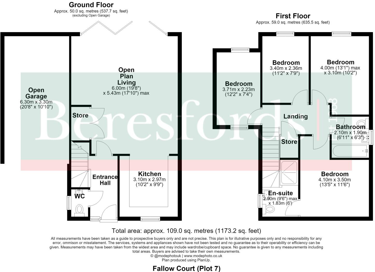 Mascalls Lane, Brentwood, CM14 floorplan
