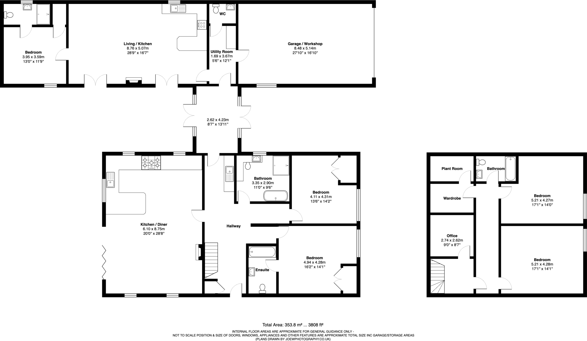 Mill Farm Barns, Bitterley, Ludlow, Shropshire floorplan