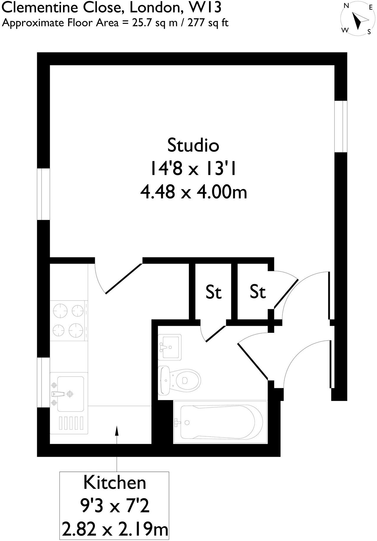 Clementine Close, Northfields , Ealing, W13 floorplan