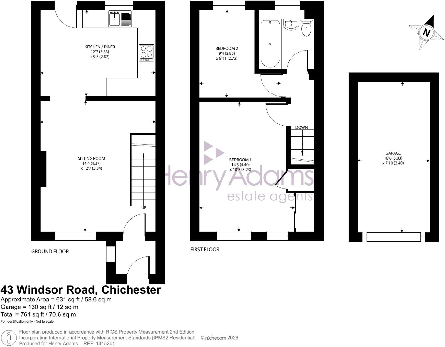 Windsor Road, Chichester, PO19 floorplan