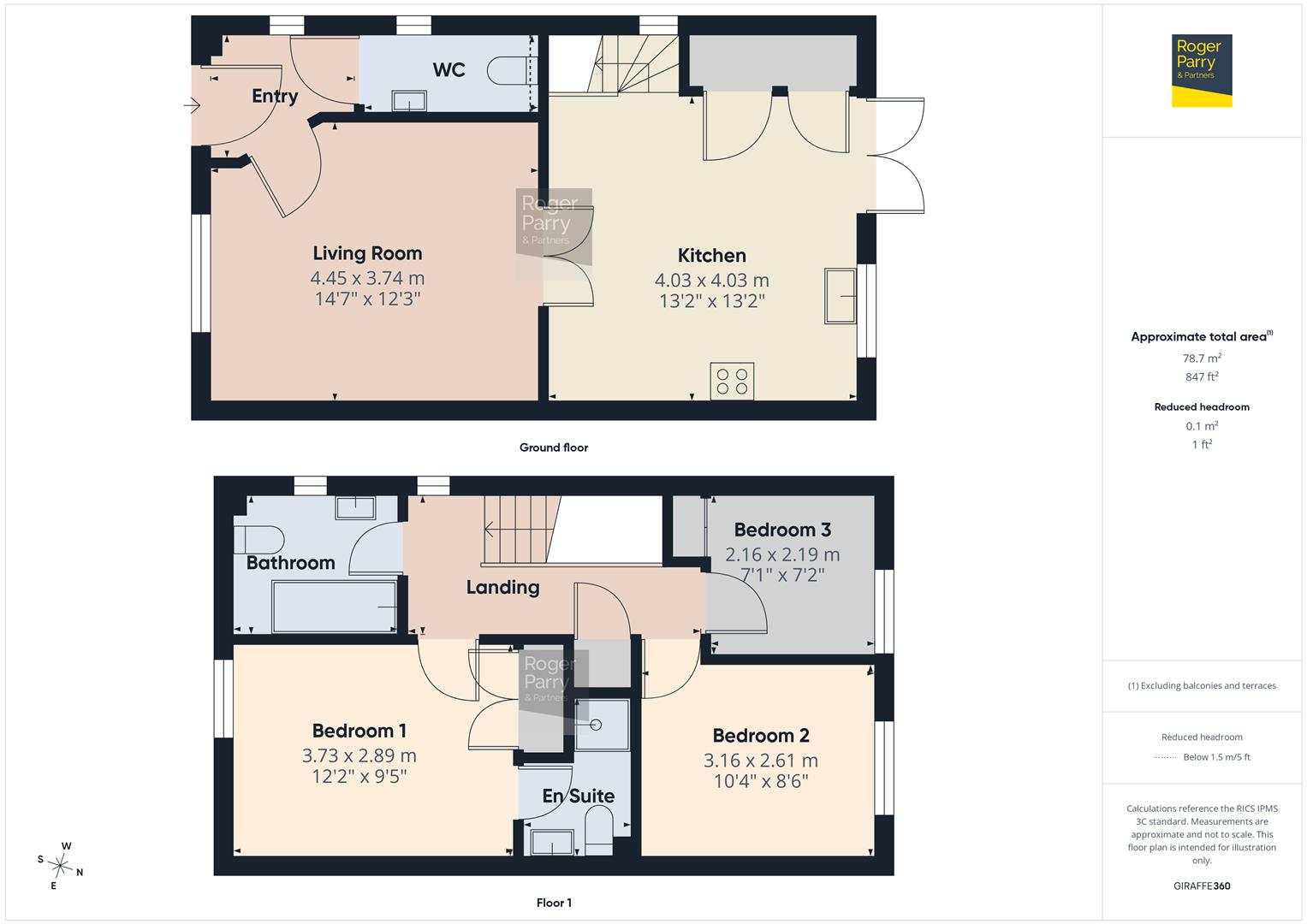 26 Park Crescent, Park Hall, Oswestry floorplan