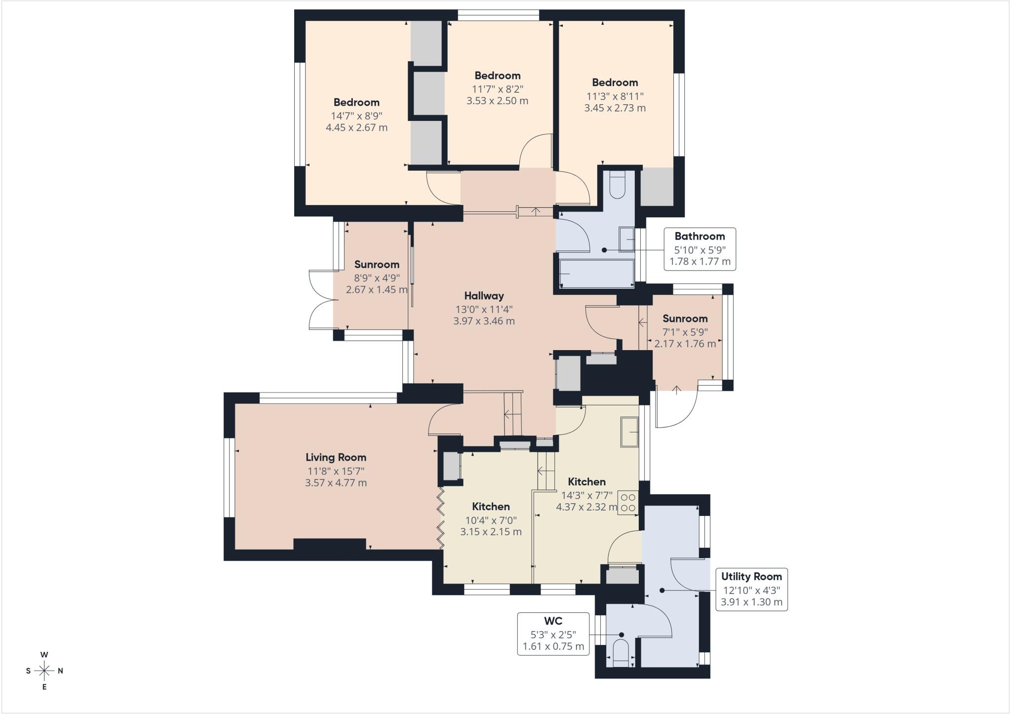 Butterleigh Drive, Tiverton, Devon, EX16 floorplan