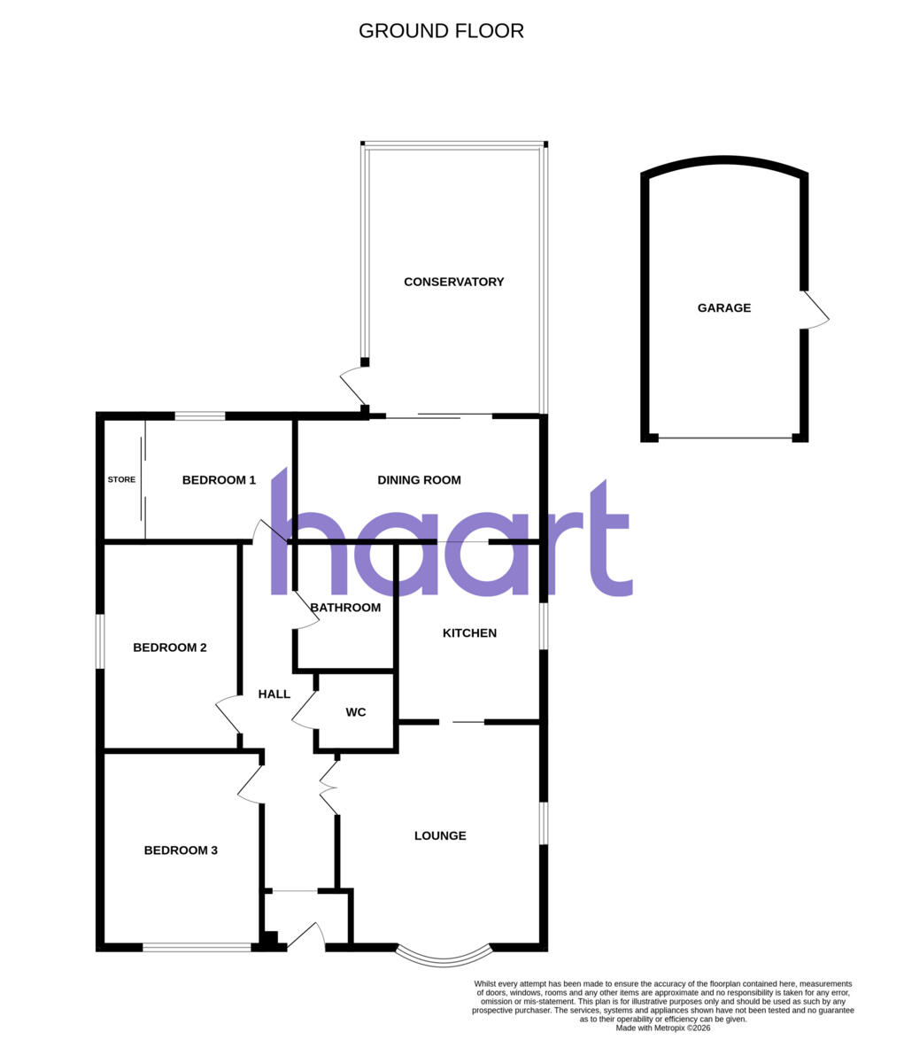 Nelson Avenue, Minster floorplan