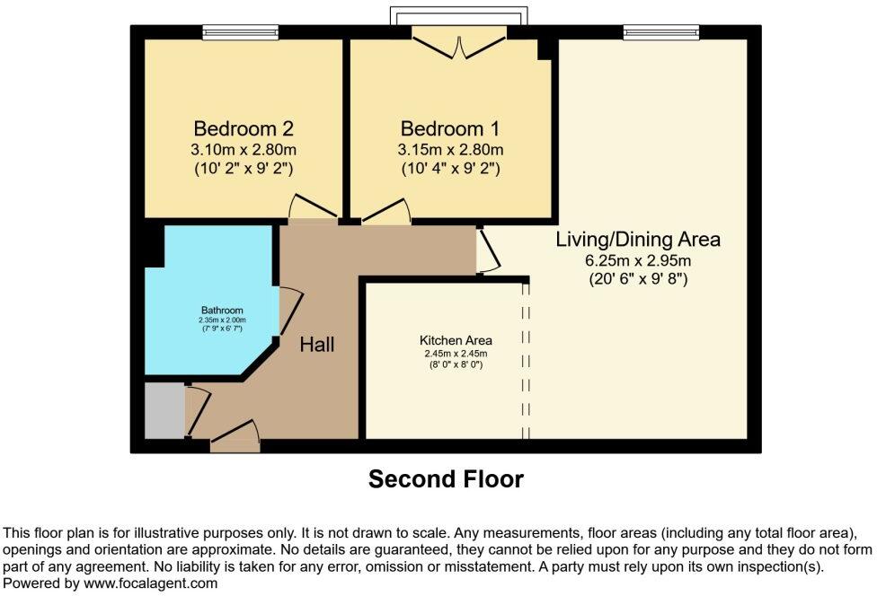 Havelock Gardens, Leicester, LE4 8DX floorplan