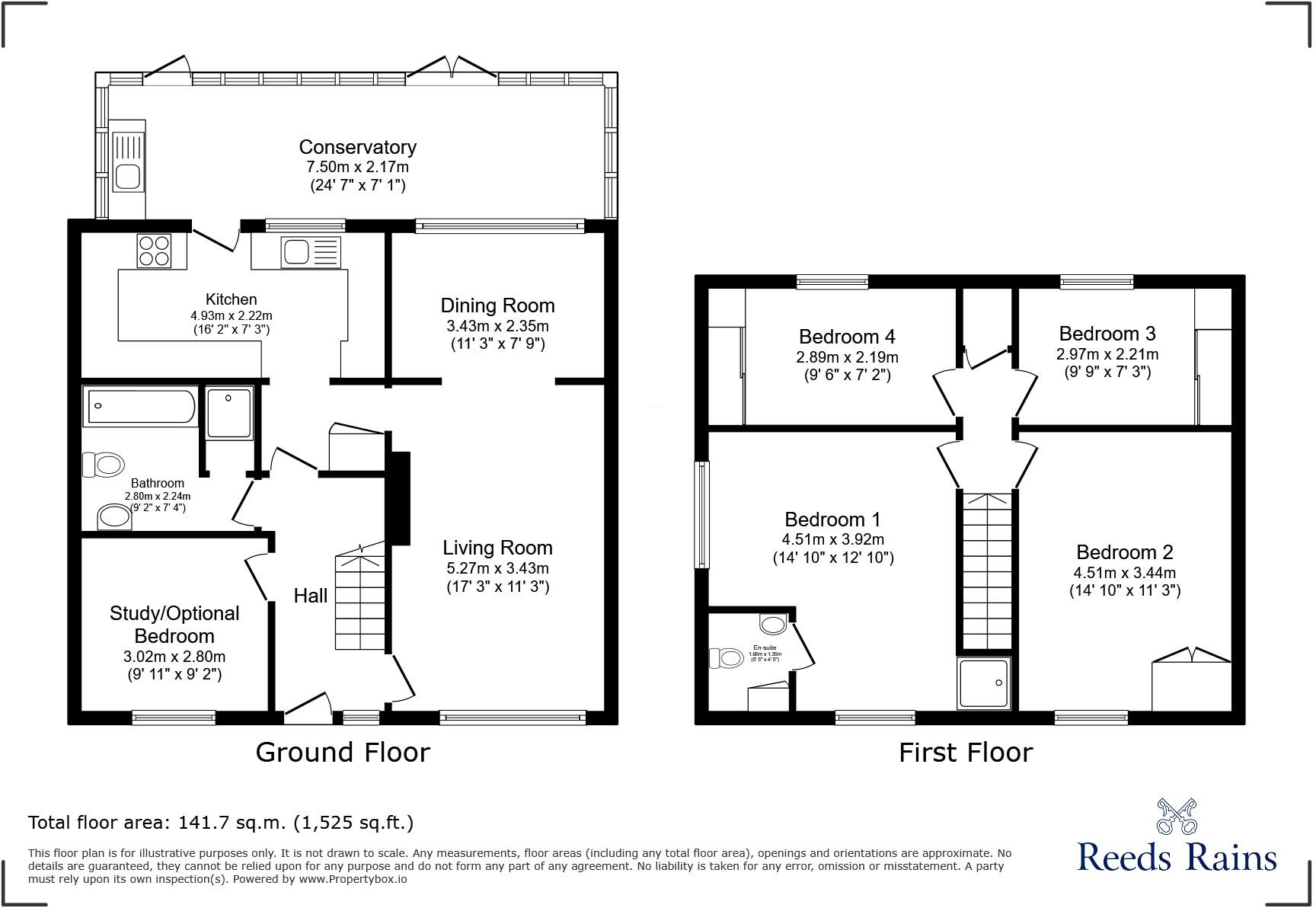 Downleaze, Portishead, Bristol, BS20 floorplan