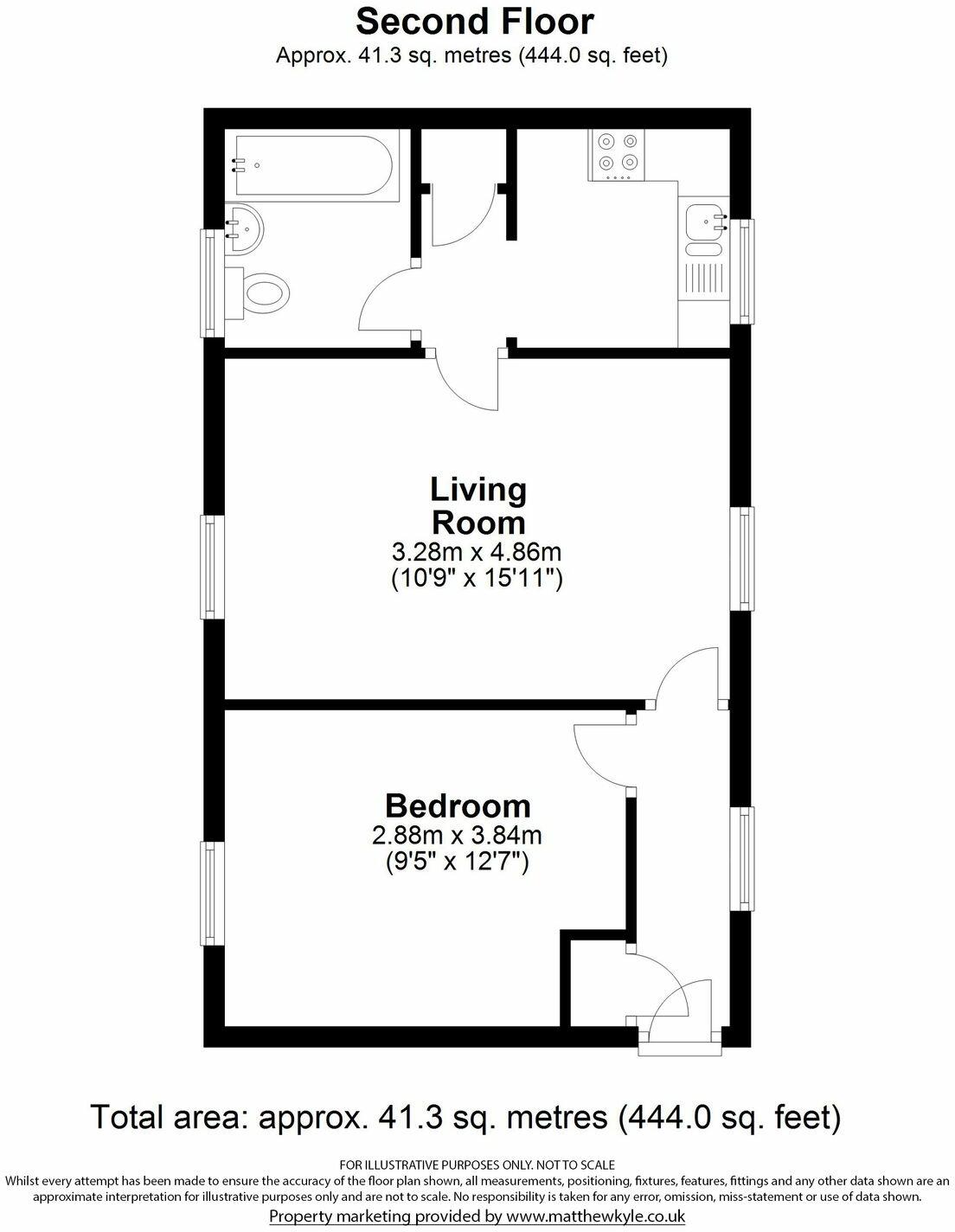 Collett Road, The Octagon, SG12 floorplan