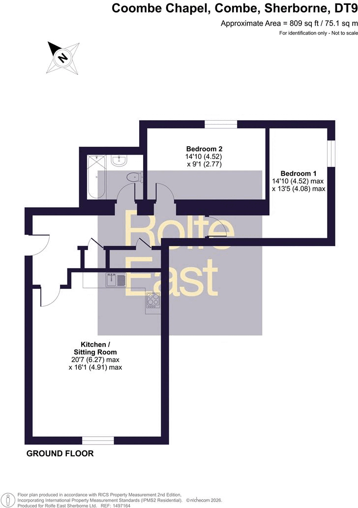 4, Coombe, Sherborne floorplan