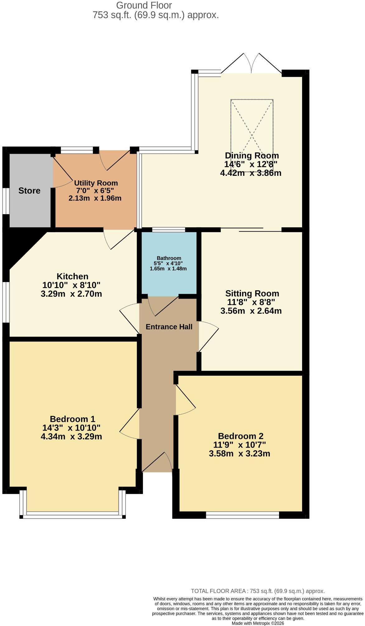 Park Lane, Bedhampton, Havant floorplan