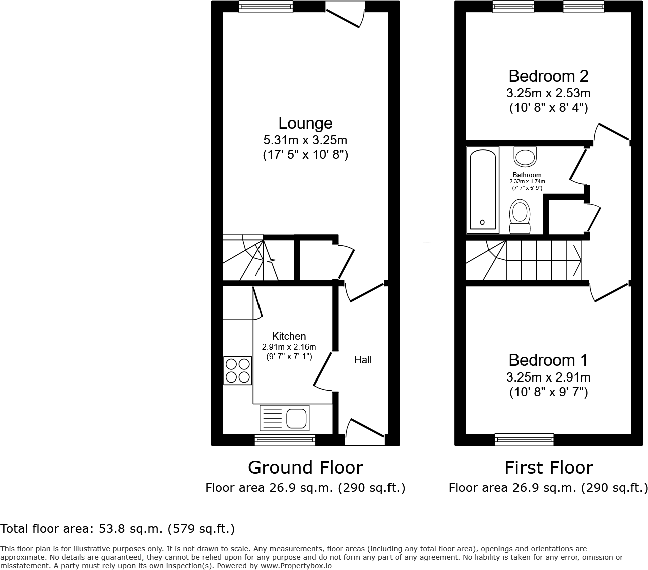 Vale Mills, Boyer Street, Derby floorplan