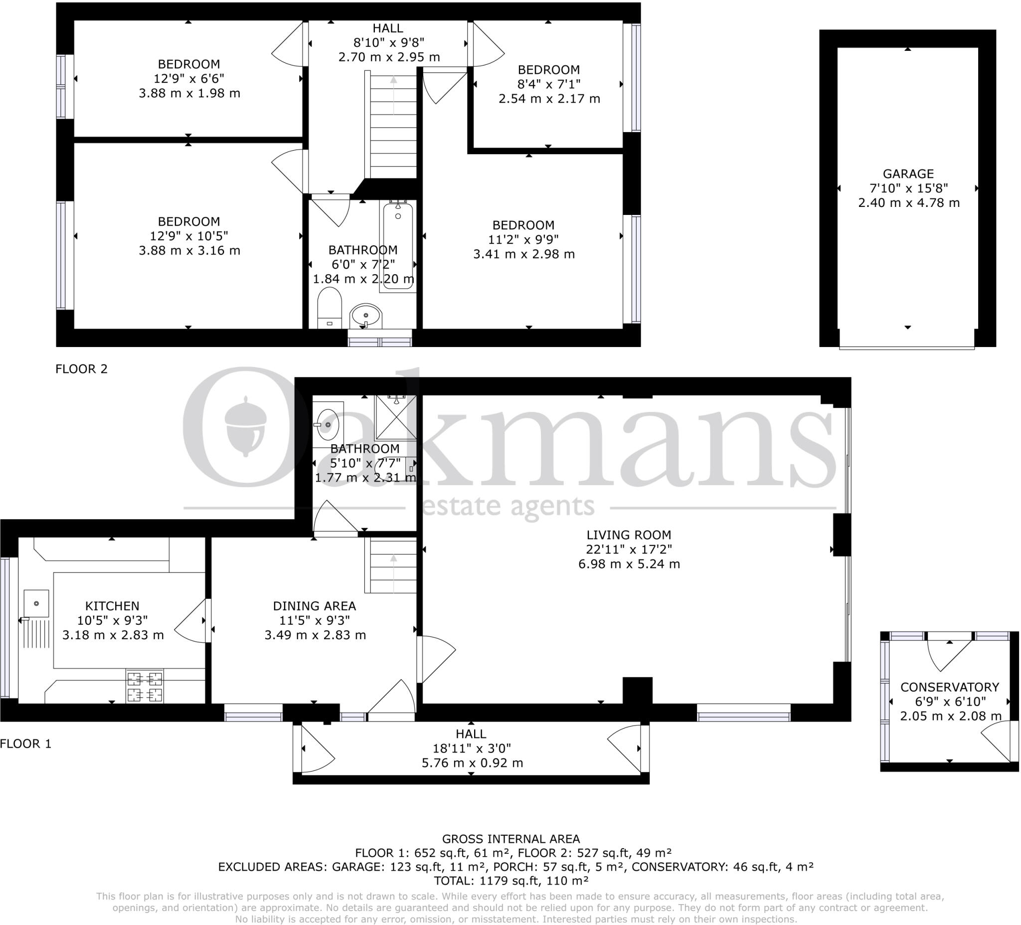 Wellman Croft, Birmingham, B29 floorplan