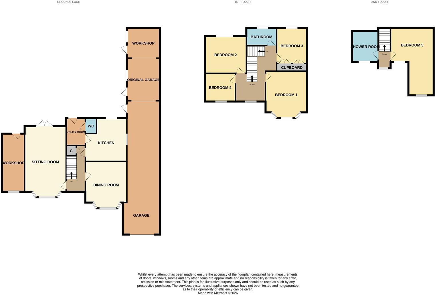 High Wall, Sticklepath, Barnstaple floorplan
