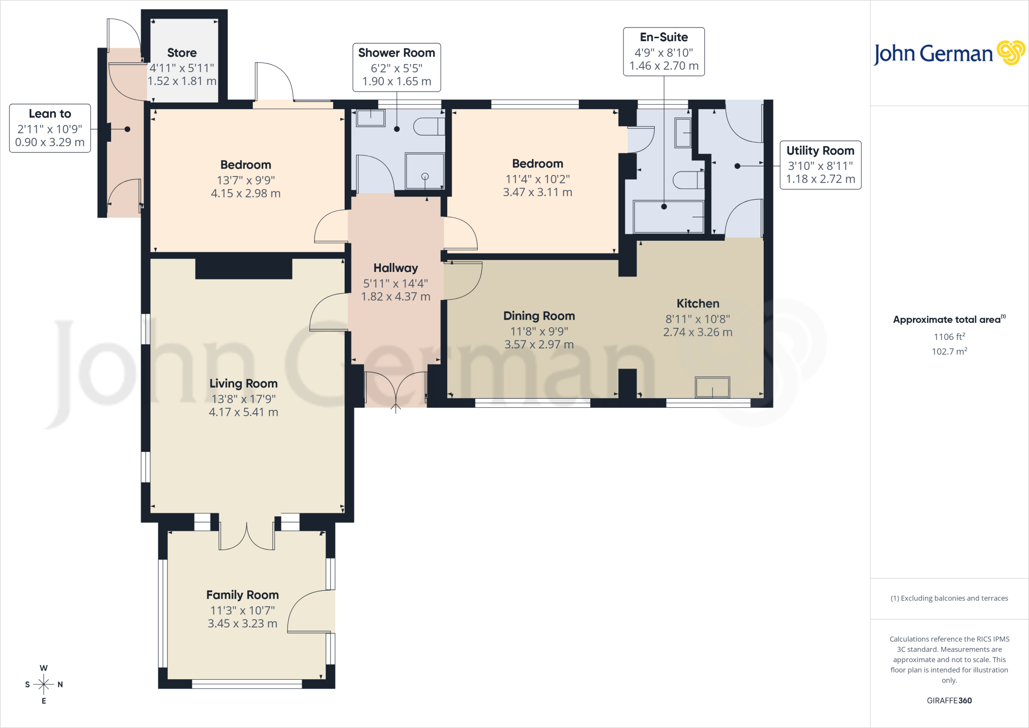 Sudbury Road, Yoxall floorplan