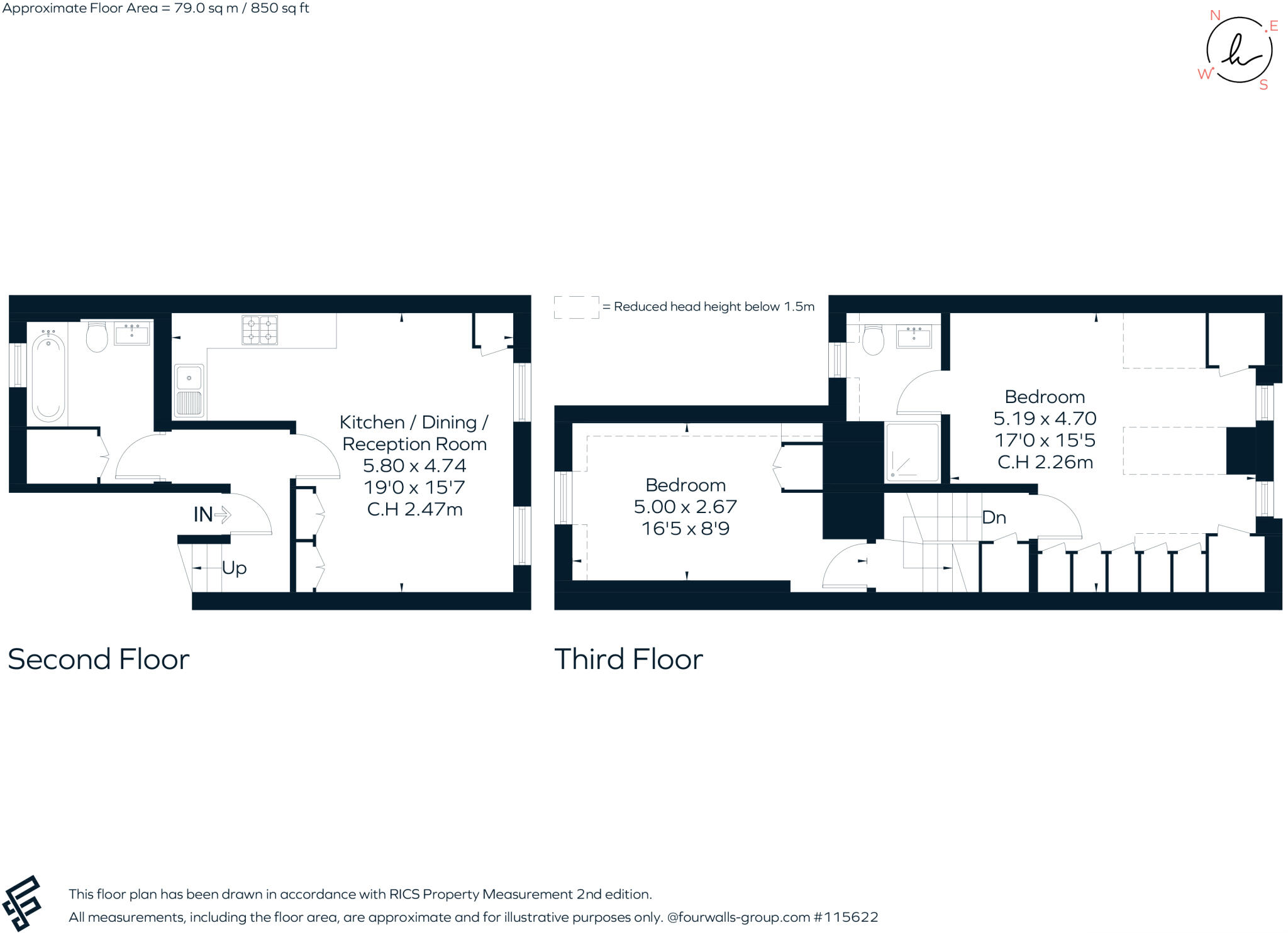 354a Old York Road, London, SW18 floorplan