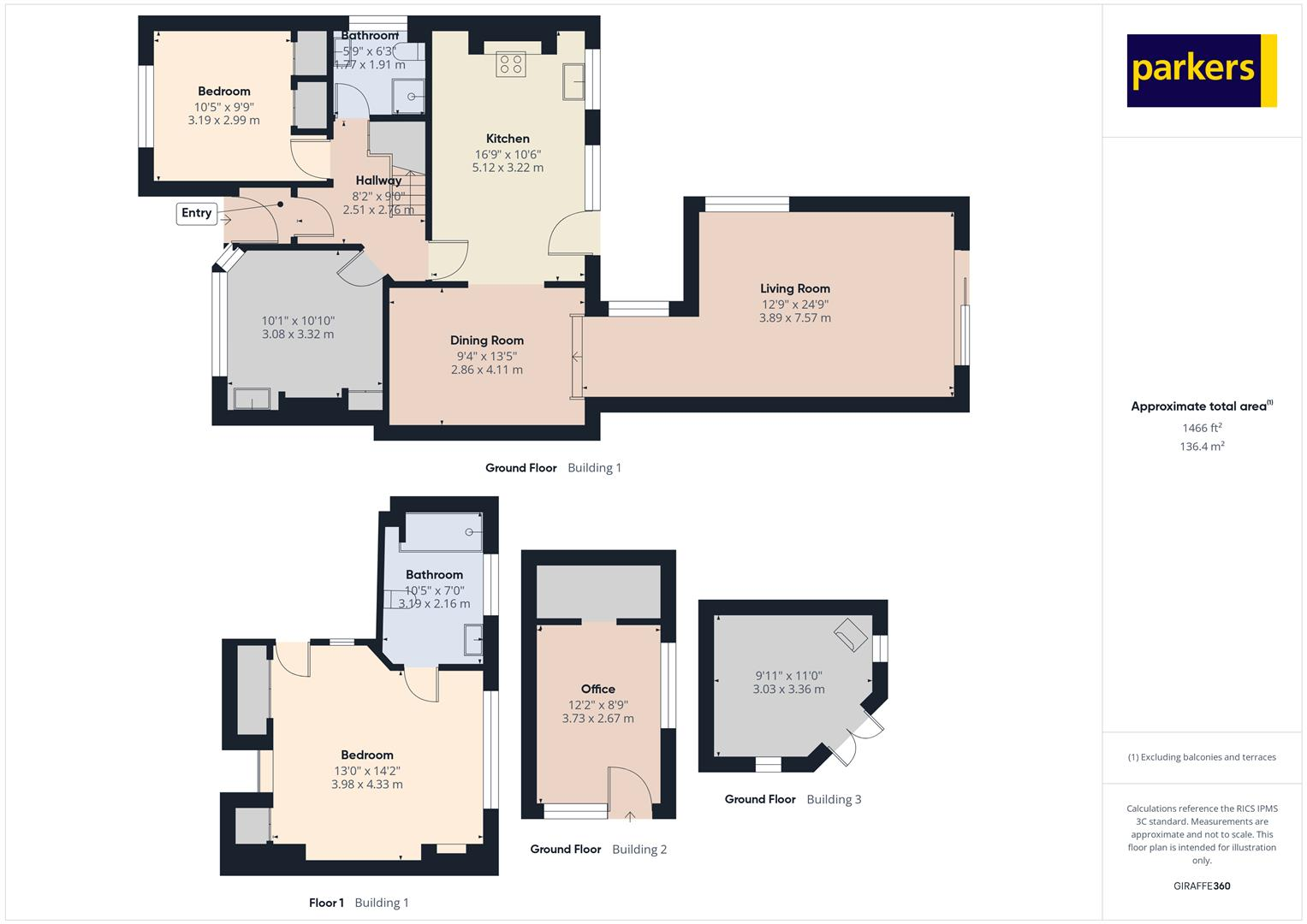 Buckskin Lane, Basingstoke, Hampshire, RG22 floorplan