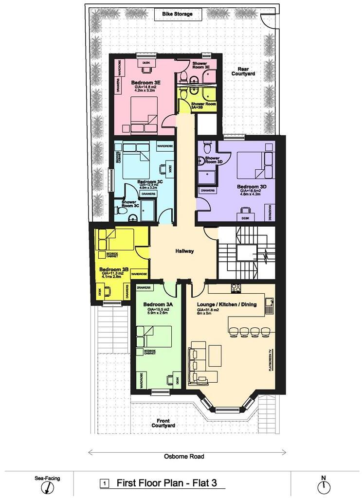 Osborne Residence floorplan