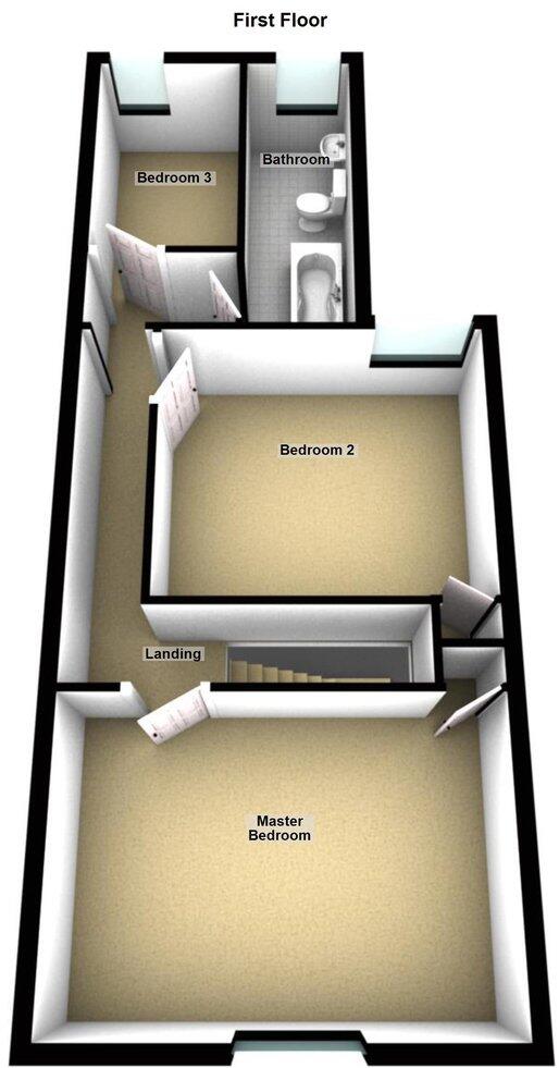 Malvern Street, Stapenhill, Burton-on-Trent, DE15 floorplan