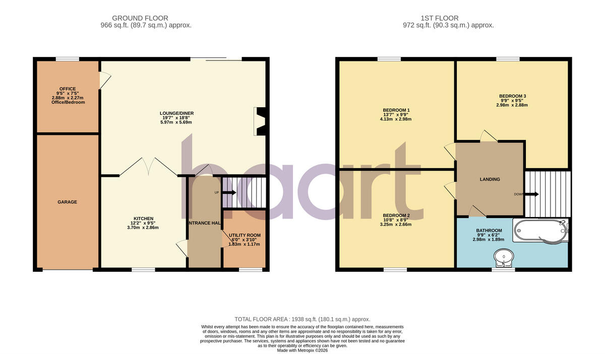 Vereland Road, Weston-Super-Mare floorplan
