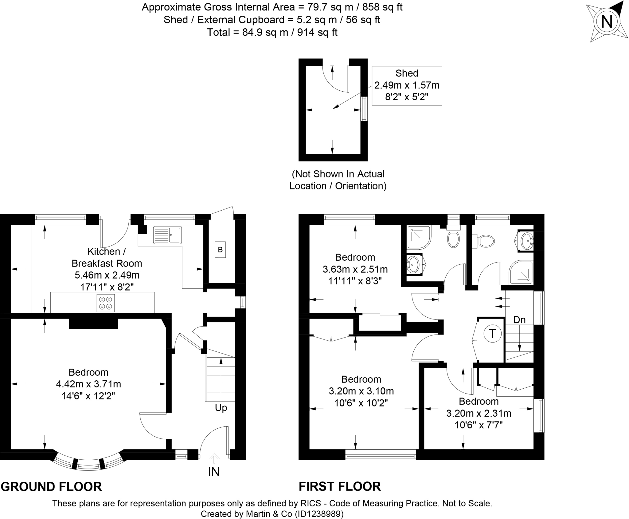 Imber Road, Winnall, Winchester floorplan