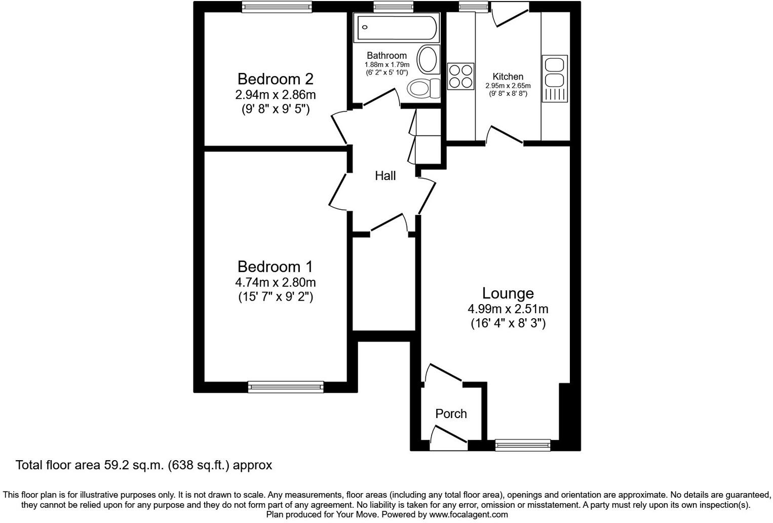 Gainsborough Drive, Perton Wolverhampton, Staffordshire, WV6 floorplan