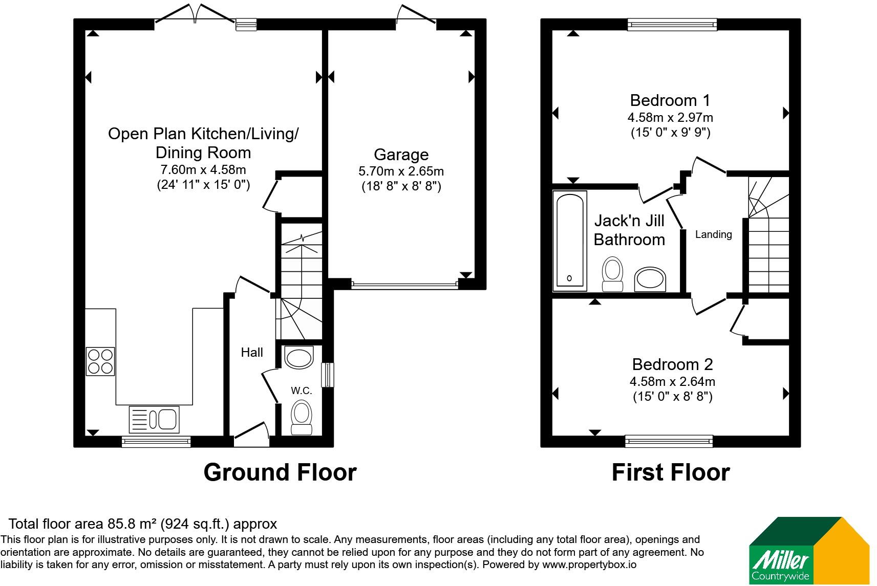 Oakwood Drive, Bodmin, Cornwall, PL31 floorplan