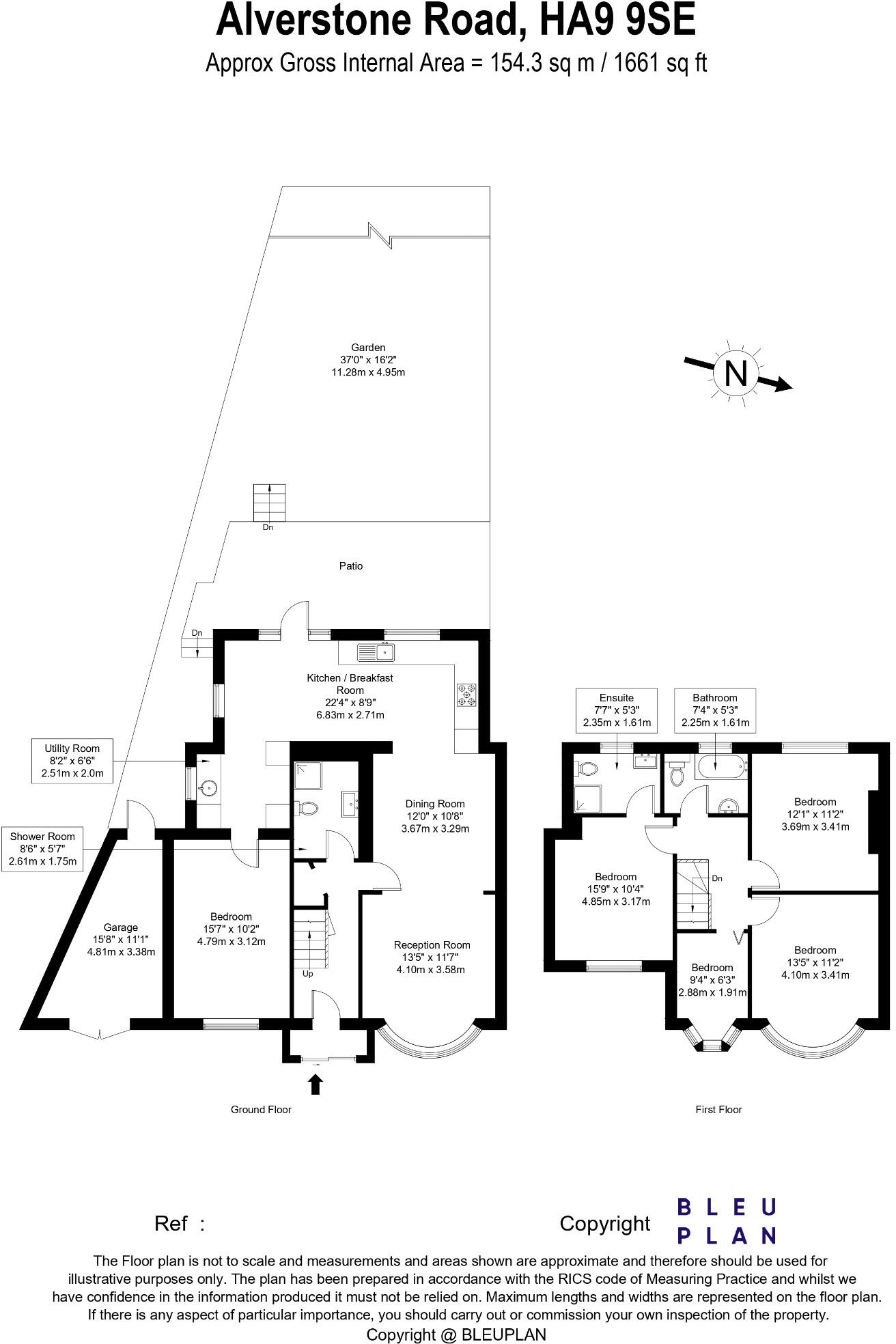 Wembley, Greater London, HA9 floorplan