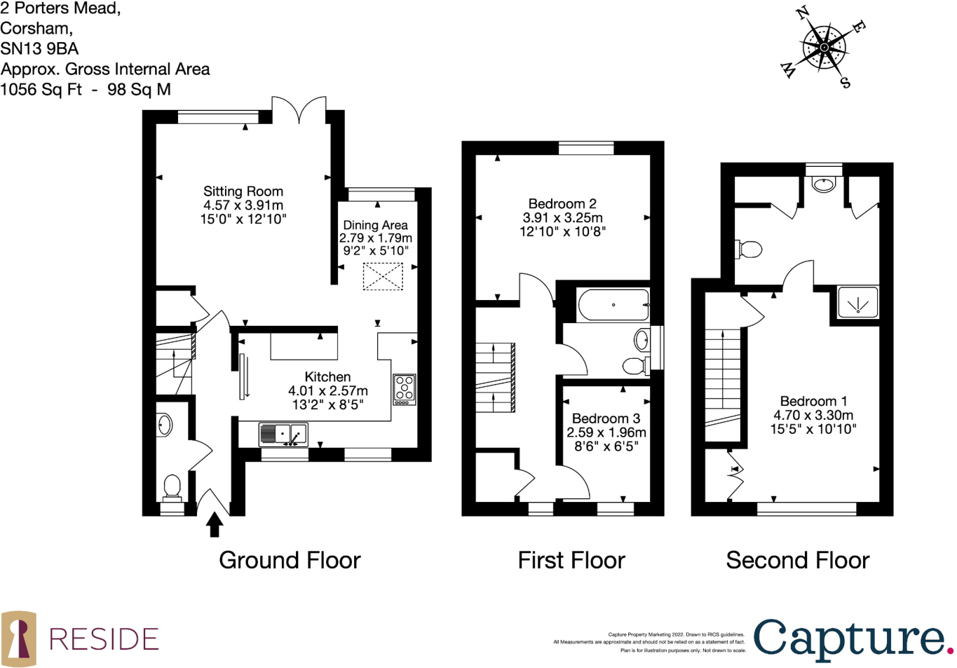 Porters Mead, Corsham floorplan