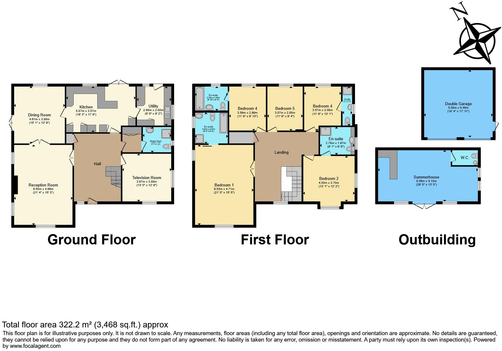 Kingsmans Farm Road, Hockley, SS5 floorplan