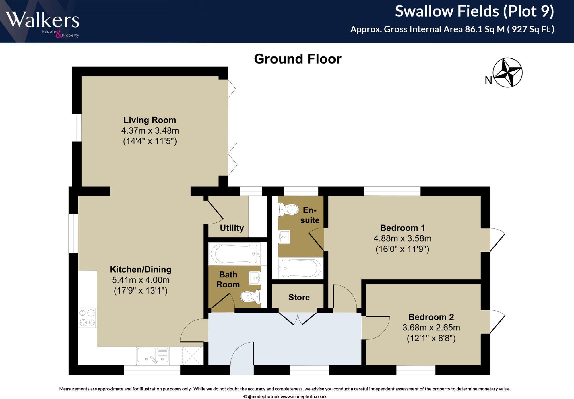 Wyatts Green Road, Doddinghurst floorplan